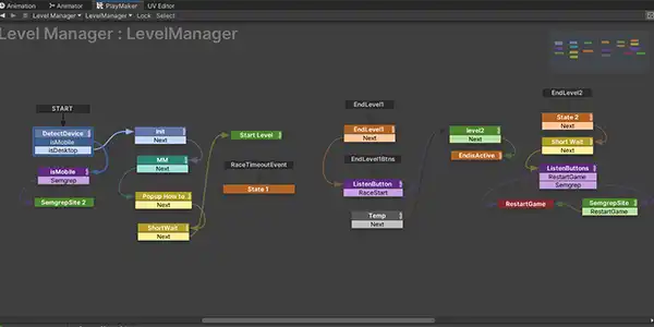 Unity with Playmaker preview